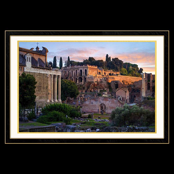 Forum sunset
